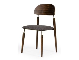 Modrest Sebring - Mid-Century Modern Acacia Dining Chair (Set of 2)