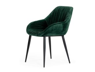 Modrest Katrina - Modern Green Fabric Dining Chair