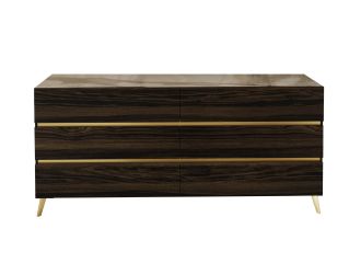 Nova Domus Velondra - Modern Eucalypto + Marble Dresser