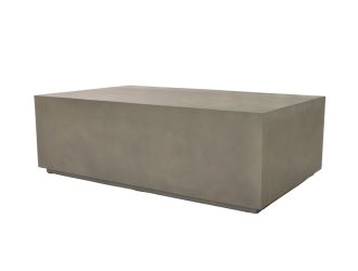 Modrest Fresno - Modern Grey Concrete Coffee Table