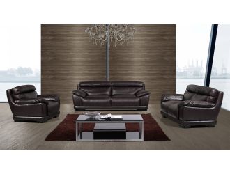 T300 Modern Leather Sofa Set
