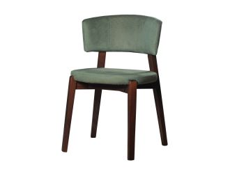 Modrest Legacy - Modern Green Fabric Dining Chair (Set of 2)