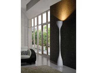 LP11 Modern Hourglass White Floor Lamp