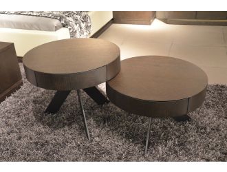 Modrest Kell Contemporary Wenge Coffee Table Set