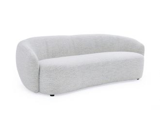 Modrest Omaha - Modern Off White Fabric Sofa