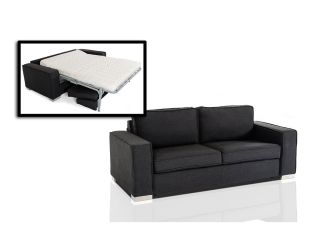 Sultan Modern Grey Fabric Sofa Bed