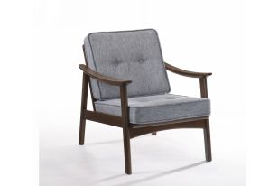 Modrest Andie - Modern Dark Grey Accent Chair