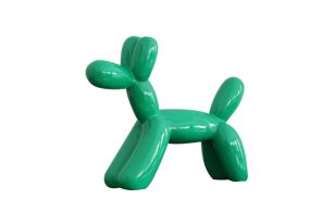 Modrest Modern Green Balloon Dog Sculpture