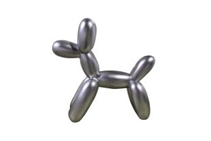 Modrest Modern Silver Large Balloon Dog Sculpture