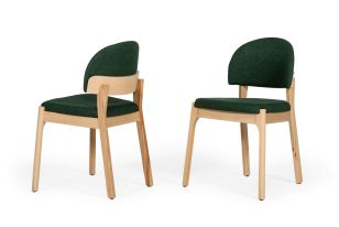 Modrest Brandon - Modern Green Dining Chair (Set of 2)