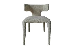 Modrest Saehee - Modern Off-White Fabric Dining Chair