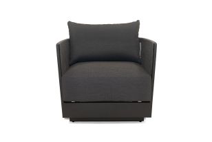 Renava Bali - Outdoor Black and Grey Lounge Chair