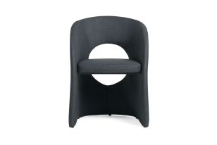 Modrest Brea - Charcoal Fabric Dining Chair