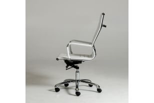 DONT ADD ONLINE Modrest Harrison Modern White Leatherette Office Chair