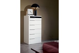 Impera White Lacquer Bedroom Chest