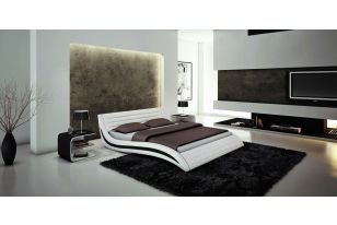 Apollo Contemporary Eco-Leather Bed