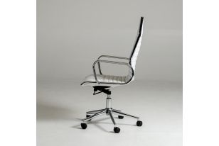 Modrest Madison Modern White Leatherette Office Chair
