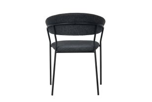 Modrest Marlynn - Modern Dark Grey Dining Chair Set of 2