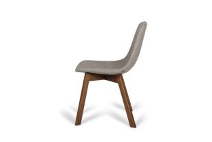 Laken - Modern Sesame & Walnut Dining Chair (Set of 2)
