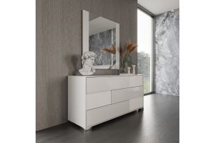 Modrest Monza - Italian Modern White Dresser