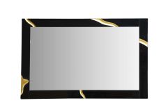 Modrest Aspen - Modern Black Large Mirror