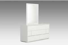 Modrest Nicla Italian Modern White Mirror